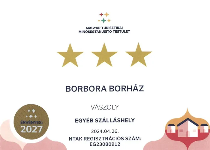 Borbora Borhaz ヴィラ Vászoly